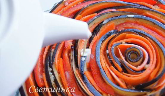 радужная запеканка