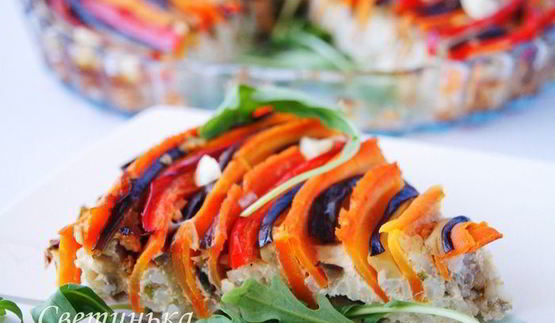 радужная запеканка