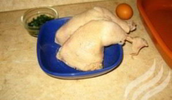 рисовая запеканка с курицей