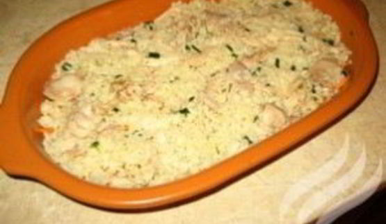 рисовая запеканка с курицей