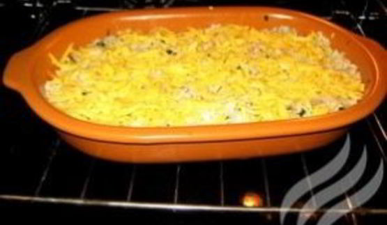 рисовая запеканка с курицей