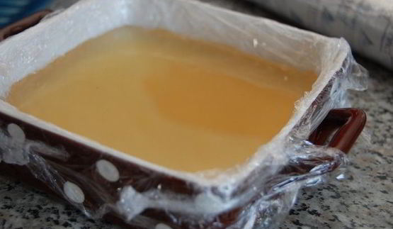 рыбная запеканка в листах нори и имбирное желе