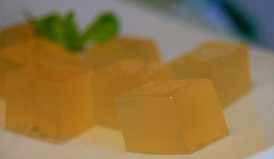 рыбная запеканка в листах нори и имбирное желе