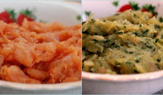 рыбная запеканка в листах нори и имбирное желе