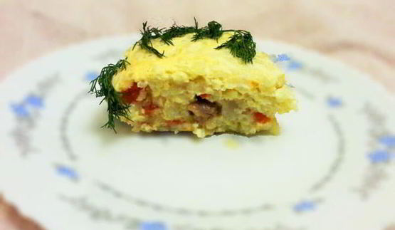 рыбная запеканка в мультиварке