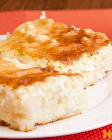 Рецепт сладкой запеканки из макарон с творогом