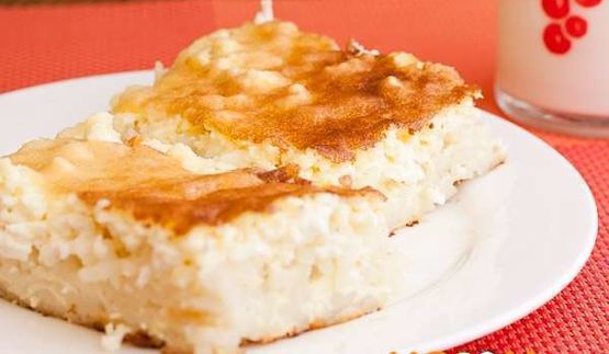 сладкая запеканка из макарон с творогом