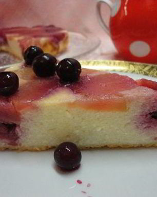 Творожная запеканка-перевертыш