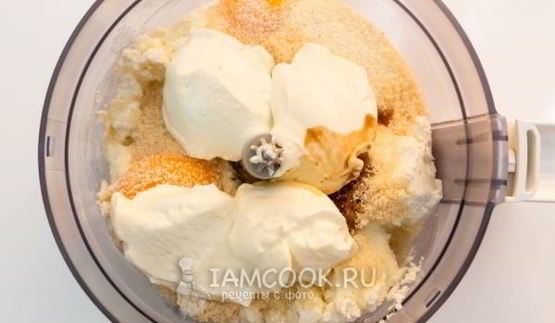 творожная запеканка с манго