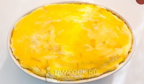 творожная запеканка с манго