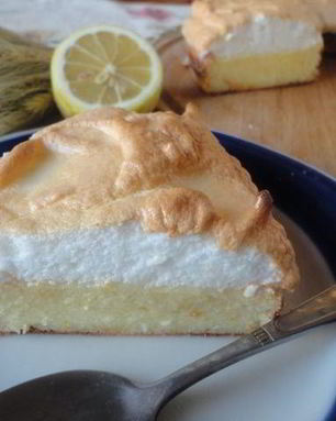 Творожная запеканка с меренгой и цитрусовой ноткой