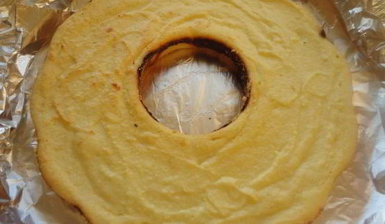 творожная запеканка с меренгой и цитрусовой ноткой