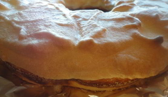 творожная запеканка с меренгой и цитрусовой ноткой