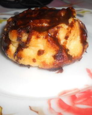 Творожная запеканка с шоколадной глазурью