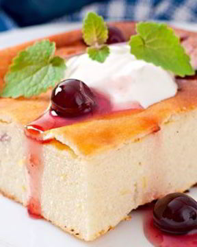 Творожная запеканка в мультиварке