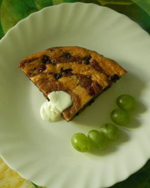 Творожная запеканка Зебра