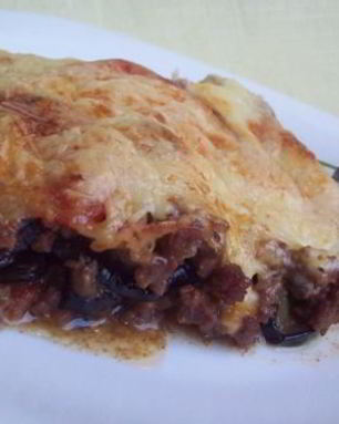 Запеканка из баклажанов с фаршем