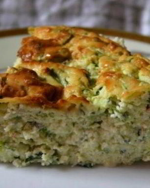 Запеканка из кабачков в мультиварке