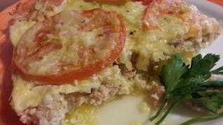 Запеканка из кабачков