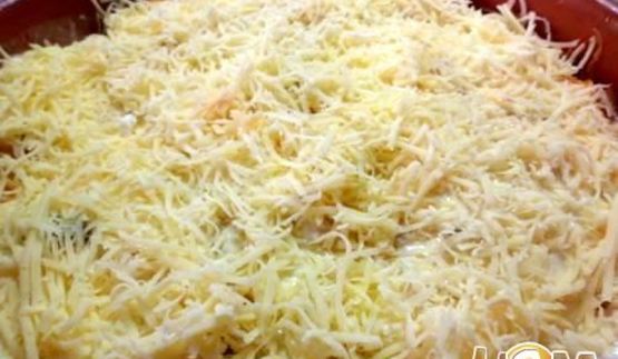 запеканка из капусты с баклажанами