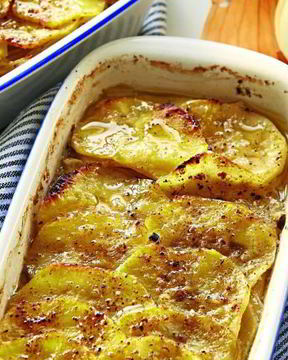 Запеканка из картофеля с грибным ароматом