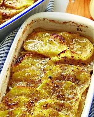 Запеканка из картофеля с грибным ароматом