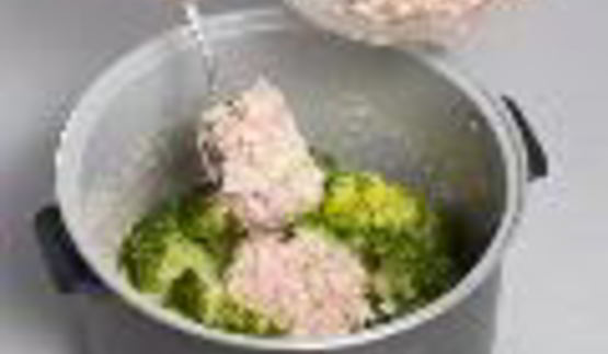 запеканка из курицы и брокколи в мультиварке