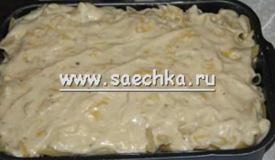 запеканка из макарон и фарша