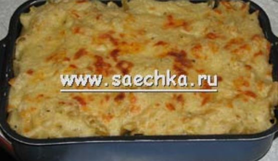 запеканка из макарон и фарша