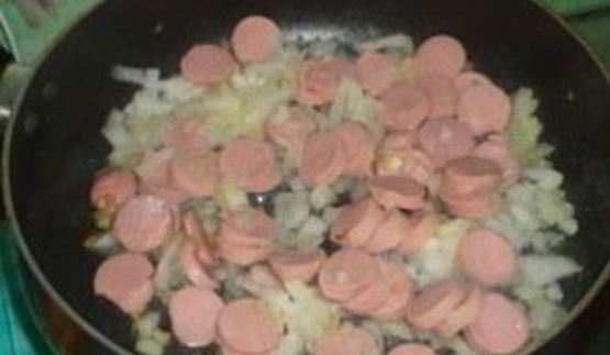 запеканка из макарон с колбасой