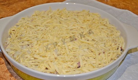 запеканка из макарон с сосисками