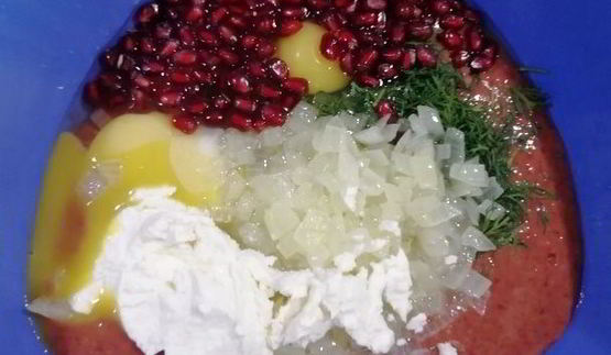 запеканка из печени с фасолью