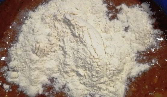 запеканка из печени с фасолью