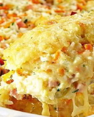 Запеканка из риса