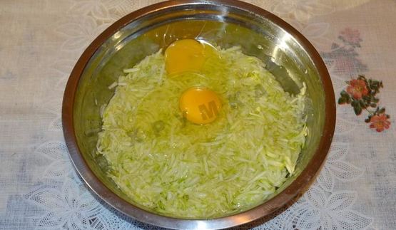 запеканка из тертых кабачков с мясным фаршем в духовке