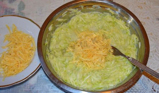 запеканка из тертых кабачков с мясным фаршем в духовке