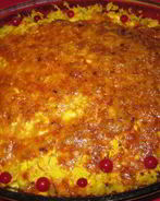 Запеканка из тыквы с мясным фаршем