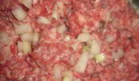 запеканка из тыквы с мясным фаршем