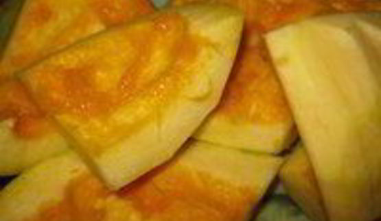 запеканка из тыквы с мясным фаршем