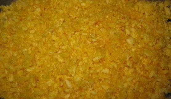 запеканка из тыквы с мясным фаршем