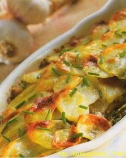 Рецепт запеканки картофельной с грибами