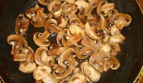 запеканка картофельная с курицей и грибами