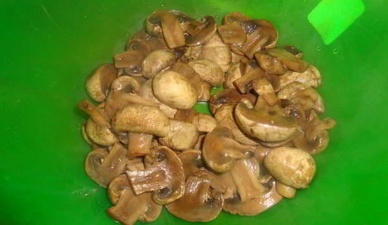 запеканка картофельная с курицей и грибами