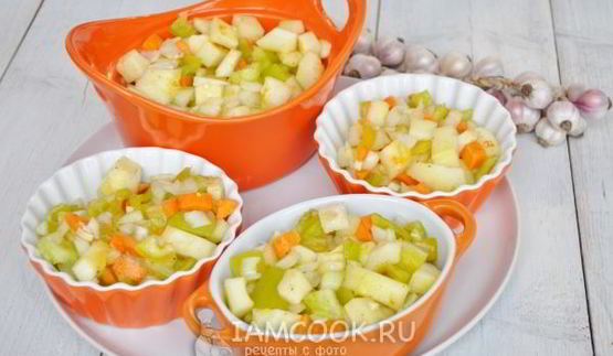 запеканка овощная с кабачками