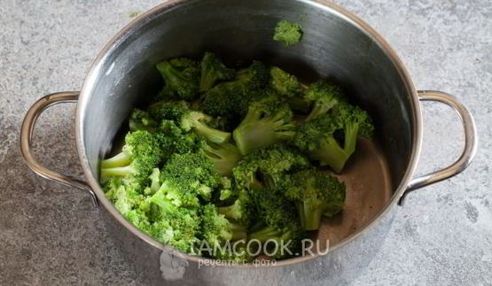 запеканка с брокколи и фаршем