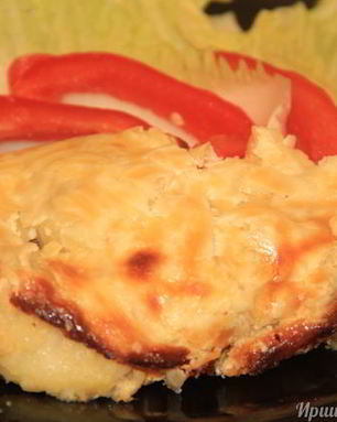 Запеканка с фаршем и картофельным пюре