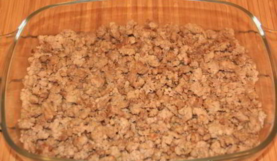 запеканка с фаршем и картофельным пюре