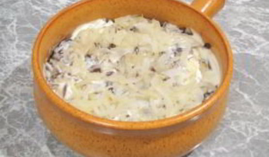 запеканка с грибами и картофелем