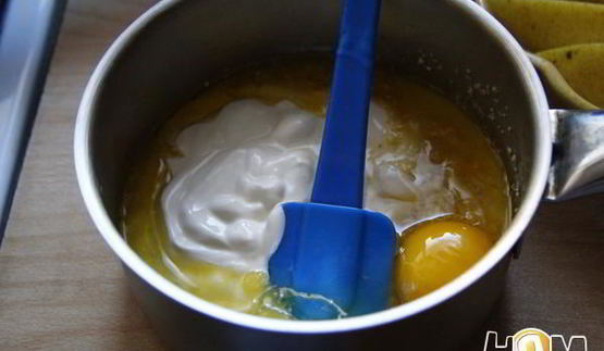 запеканка с грушами