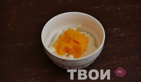 запеканка с творогом и тыквой